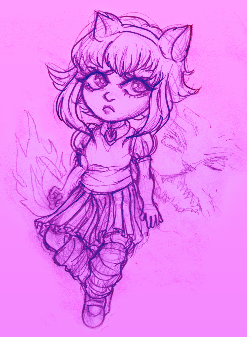 League of Legends annie sketch